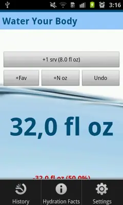 Water Your Body android App screenshot 2